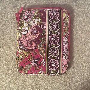 Vera Bradley iPad Mini Travel Sleeve in Very Berry Paisley